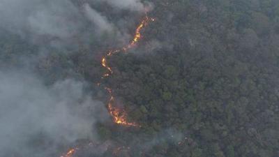 Paraguay y Bolivia abrirán cortafuegos en la frontera para frenar incendios