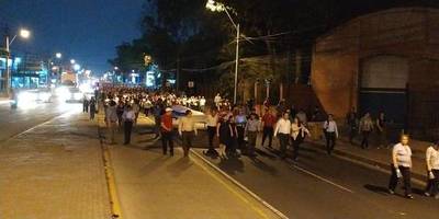 Marchan para exigir reprogramación presupuestaria