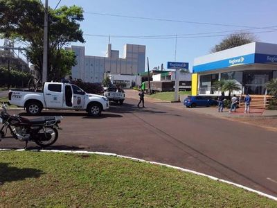 Frustran asalto a banco en Itapúa