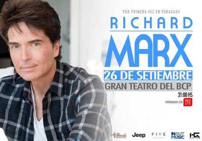 Richard Marx llega a Paraguay para deleitar al público con sus mejores éxitos