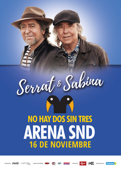 Serrat y Sabina en show íntimo en Asunción