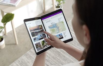 Microsoft regresa con un smartphones con doble pantalla