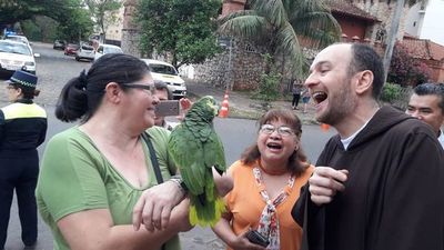 Capuchinos bendicen mascotas hoy