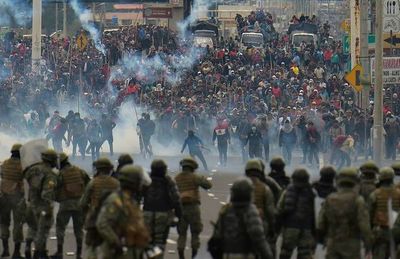 Los indígenas toman Quito y ponen en jaque al gobierno de Moreno