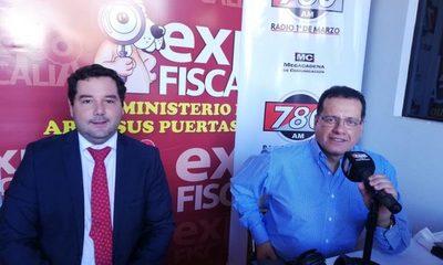 Fiscal reveló que le ofrecieron USD 1 millón para liberar a detenidos