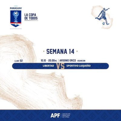 Libertad y Sportivo Luqueño por otra plaza en semifinales de la Copa Paraguay