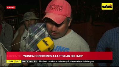 “Nunca conocimos a la titular del Indi”