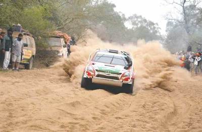Intensos controles ambientales en varios tramos del Transchaco Rally