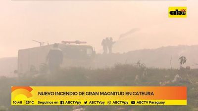 Nuevo incendio de gran magnitud en Cateura