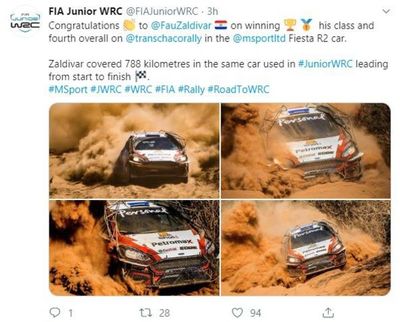 Felicitación Mundial para Zaldívar