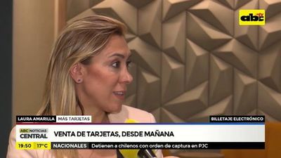 Billetaje electrónico: Ventas de tarjetas desde mañana