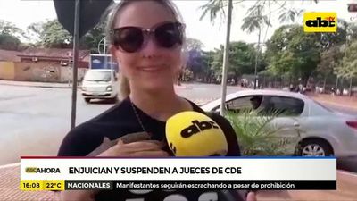 Enjuician y suspende a jueces de CDE