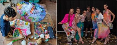 Moda, diseños y pasarelas conforman el mundo de un joven emprendedor