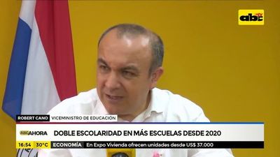 Doble escolaridad en más escuelas desde le 2020