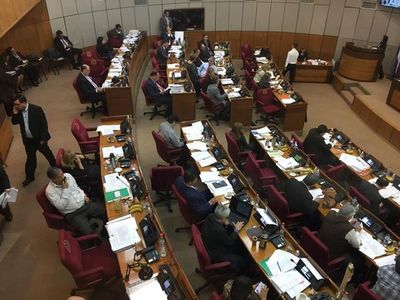 Senado ome’êma media sanción léi aravo escalonado-pe