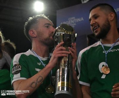 Un paraguayo campeón con Ferro