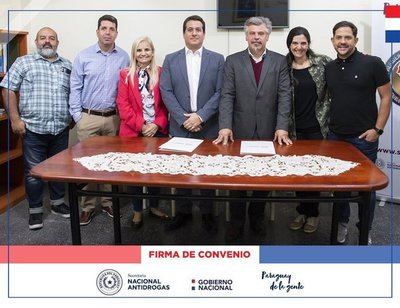 SENAD firma convenio con productora HEi Films