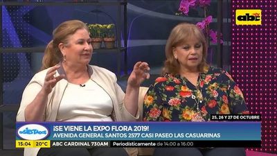 ¡Se viene la Expo Flora 2019!