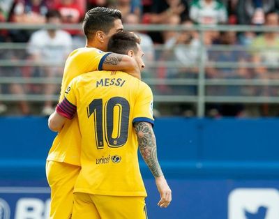 Messi guió el triunfo del Barcelona