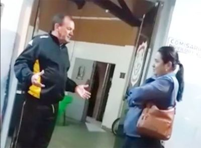 Polémica por video de jefe de comisaría de Piribebuy