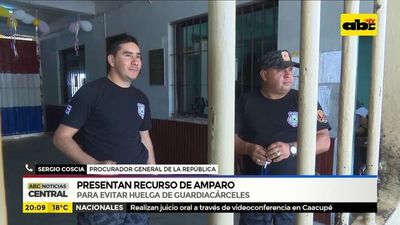 Presentan recurso de amparo para evitar inicio de huelga de guardiacárceles
