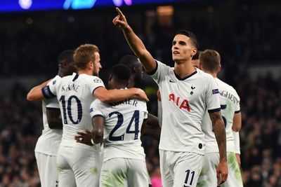 Lamela guía al Tottenham