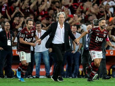 Jorge Jesús: "Este es un sueño que la hinchada buscaba hace tiempo"