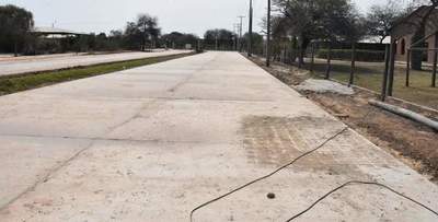 Pavimentación de acceso a Terminal de Ómnibus de Mariscal a punto de culminar