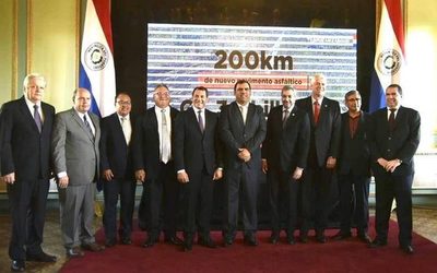 Departamento de Caazapá beneficiado con grandes obras