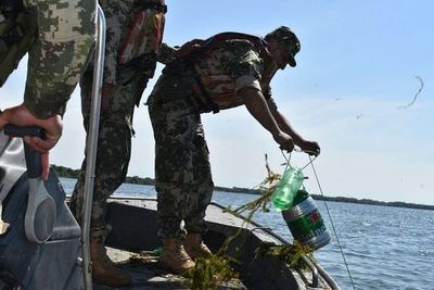 Sigue decomiso de materiales prohibidos para pesca en Ayolas