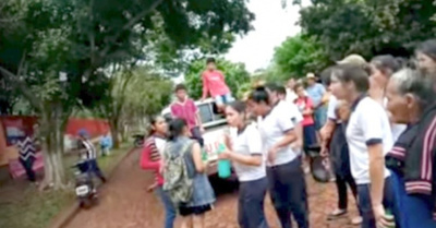 Uniformados reprimieron a estudiantes
