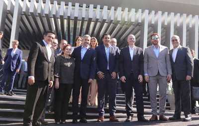 Infantino alaba a un Paraguay que sin mar organiza el Mundial de Fútbol Playa