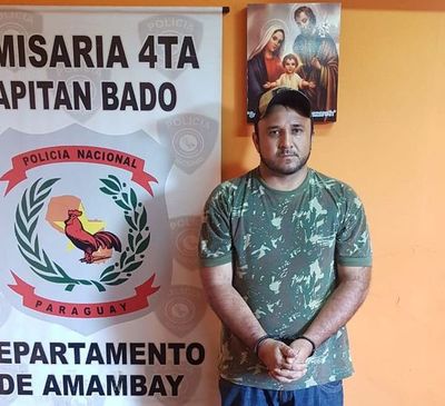 Detienen con armas en Capitán Bado a “Quela’i”, conocido narcotraficante
