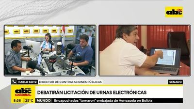 Debatirán licitación de urnas electrónicas