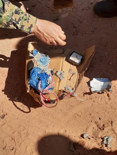 Detonación controlada de bomba casera en Loreto