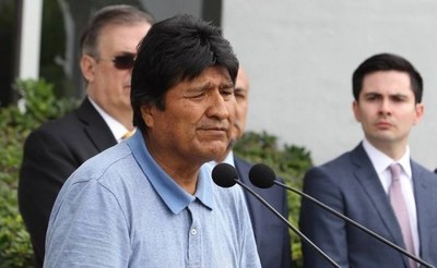 Evo Morales pidió la mediación de la ONU, del Papa y de países de Europa en el conflicto político de Bolivia