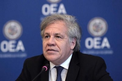 FG repudia presencia de Almagro en el país y lo considera cómplice de la represión en Bolivia