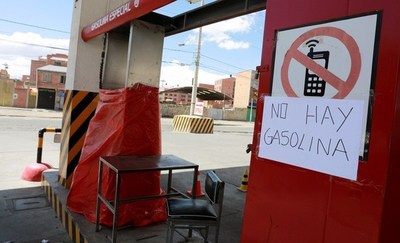 Bolivia: Escasez de combustibles y alimentos en La Paz