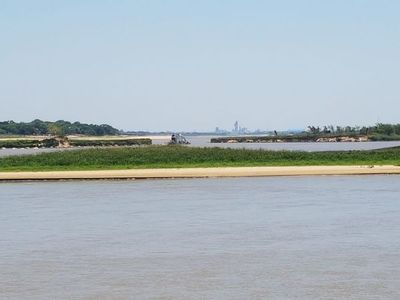 Desde Mades, ordenan el cese de la extracción de arena de “islote” ubicado al lado de San Francisco