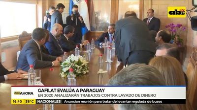 Gafilat evalúa a Paraguay