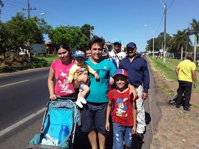 Gran afluencia de fieles que ya peregrinan a Caacupé