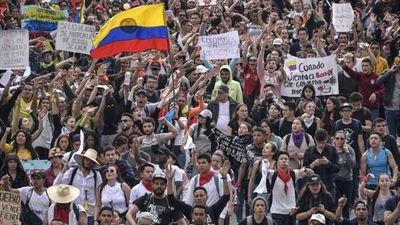 Líderes de protestas elevan la presión con un nuevo paro nacional en Colombia