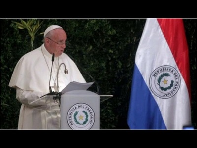 Según el papa Francisco se vive una situación parecida a la época de Stroessner