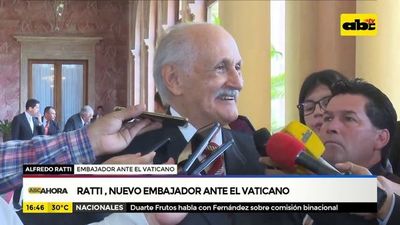 Ratti, nuevo embajador ante el vaticano
