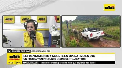 Enfrentamiento y muerte en operativo en PJC