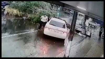 San Ignacio; se salvó por unos segundos