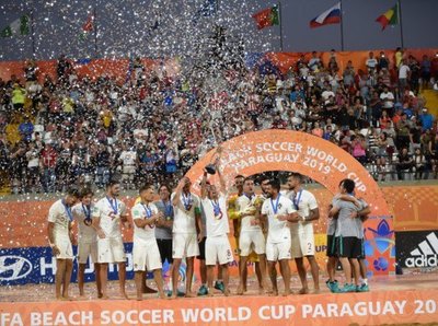 Portugal derrotó a Italia y se consagró campeón mundial de fútbol de playa