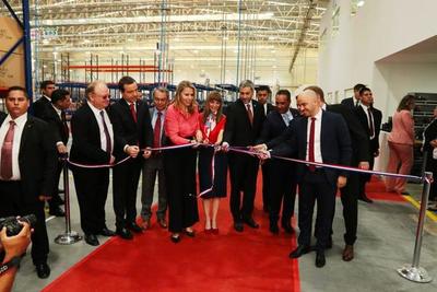 Inauguran empresa de autopartes Kromberg & Shubert
