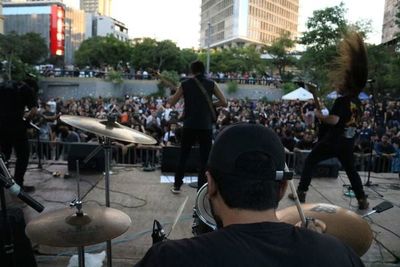 Metal Feria Fest en la Plaza Uruguaya