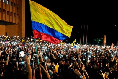 Continúan movilizaciones de tercera huelga nacional en Colombia contra Duque